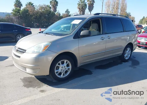 2004 Toyota Sienna Le из США, поврежденный, VIN 5TDBA23C24S027856